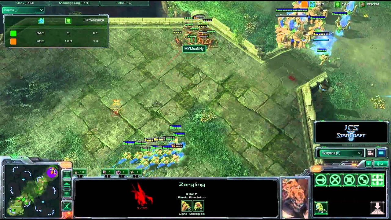 Idra (Z) vs. Naniwa (P) - IEM Seaon V - Group Stage - Game 1 p1/2
