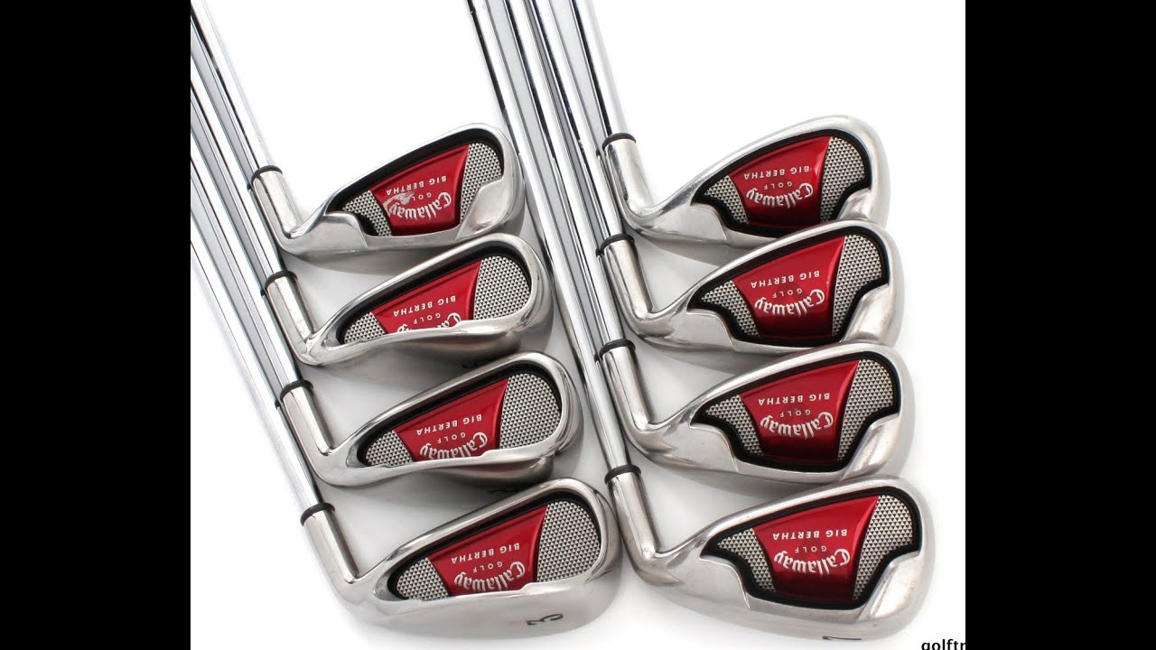 CALLAWAY Big Bertha irons 4-A 8pieces