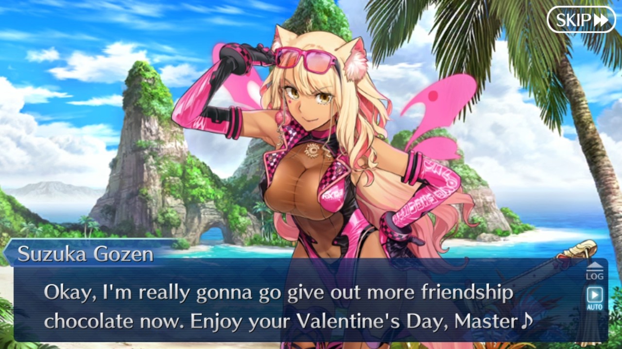 Fate/Grand Order part 2257: Suzuka Gozen V's Valentine's Chocolate CE: Handmade Friendship Chocolate