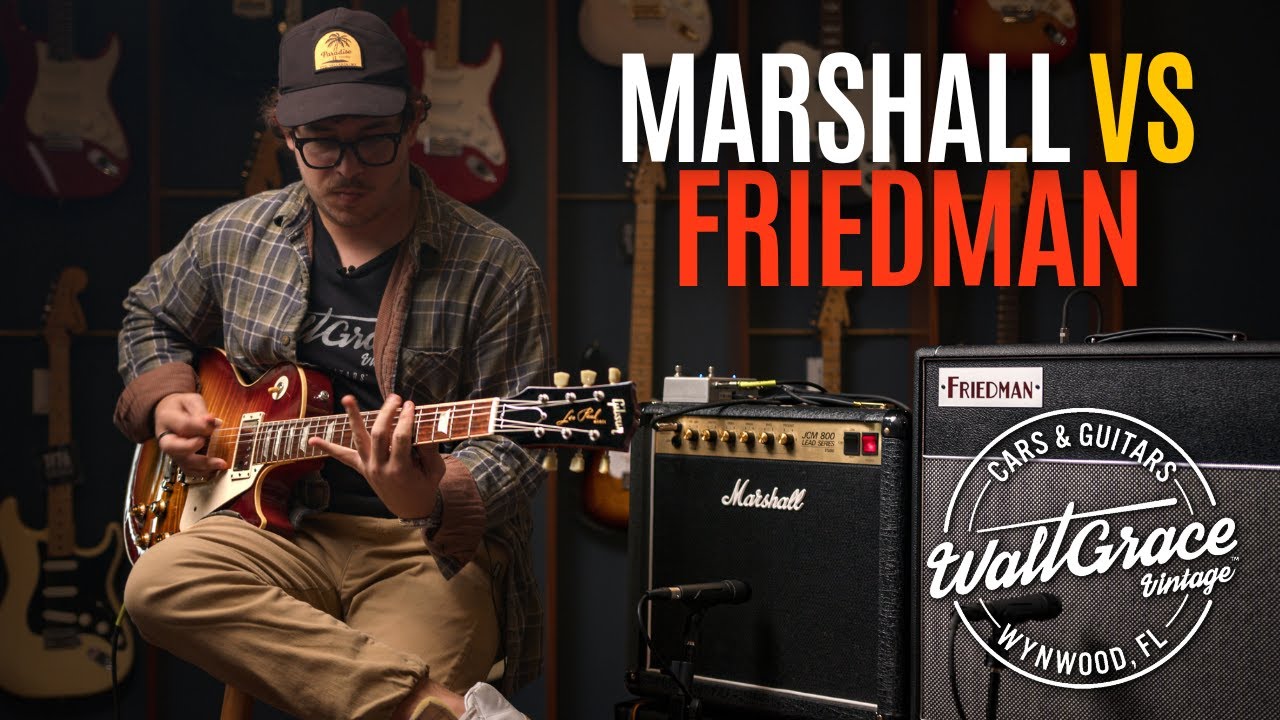 Удвоенная цена, сможет ли она всё ещё превзойти классику? - Marshall JCM 800 против Friedman Dirt...