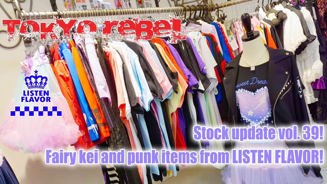 Tokyo Rebel Stock Update vol. 39 - fairy kei and punk from LISTEN FLAVOR!