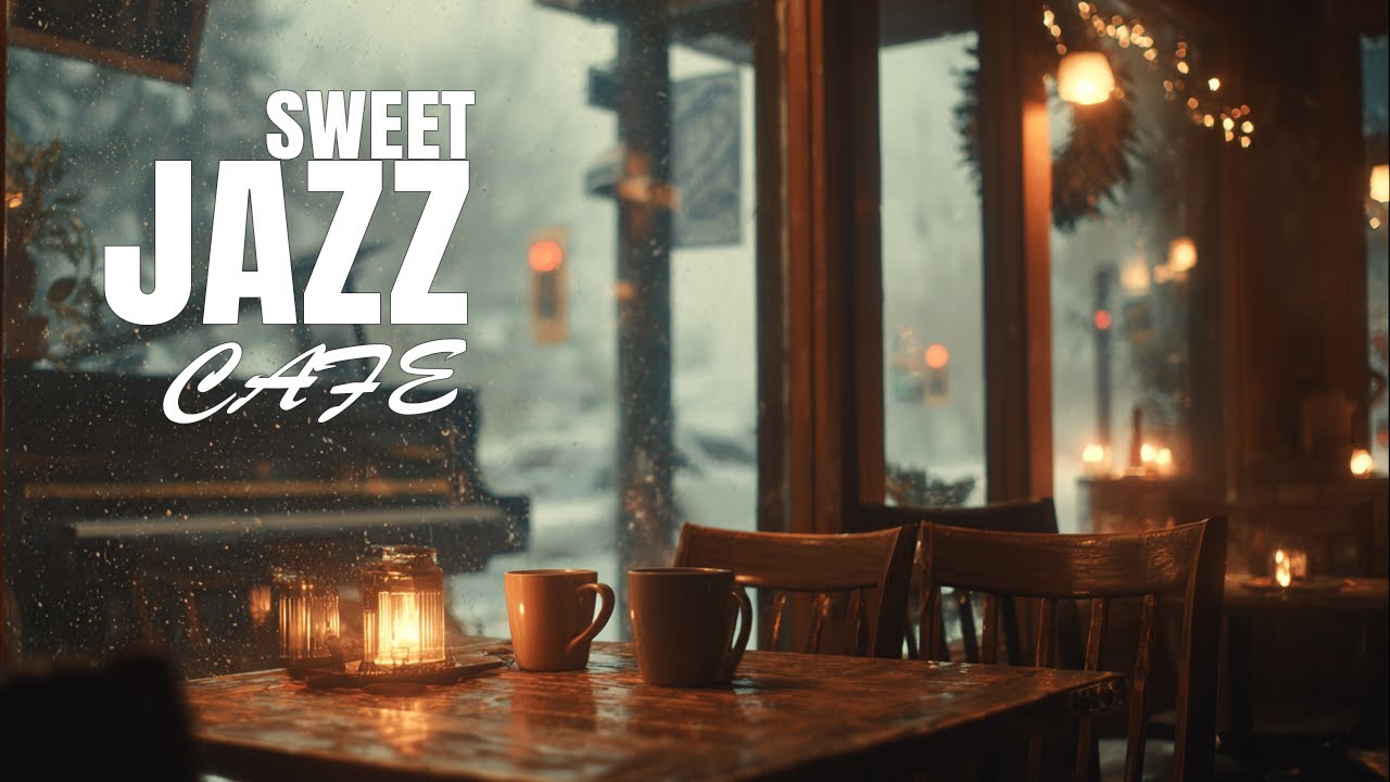 Winter Café Jazz in Ireland  ☕❄️ Nostalgic Piano & Cozy Coffee Nights