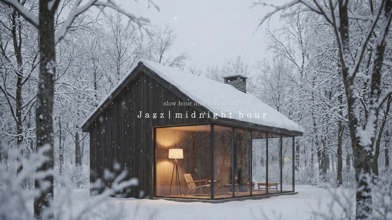 playlist Jazz | 고요한 숲을 바라보는 방 안, 겨울 재즈가 잔잔히 흐른다