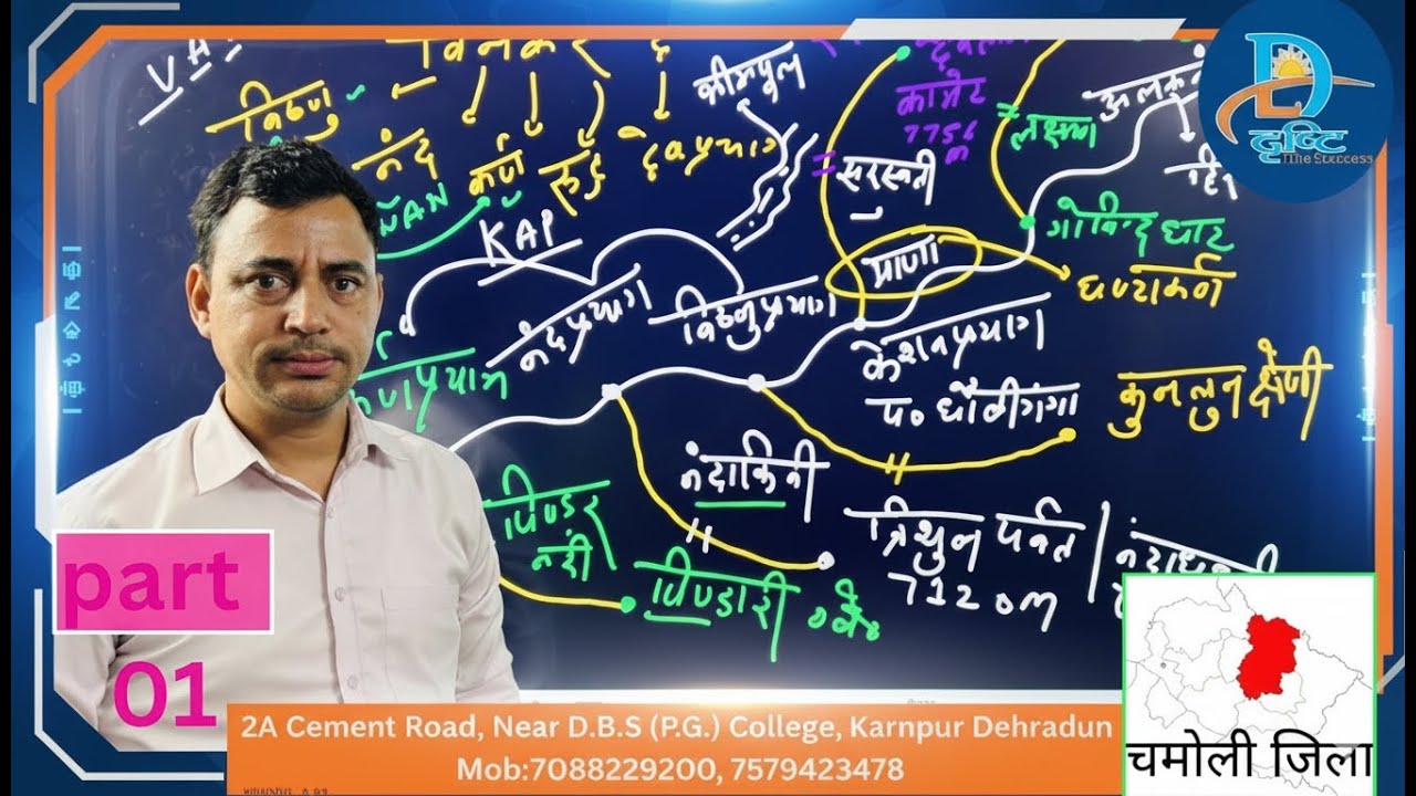 Uk pcs/uksssc आगामी प्रतियोगिता परीक्षा हेतु जिला दर्शन          #education #chamoli #uksssc #ukpsc
