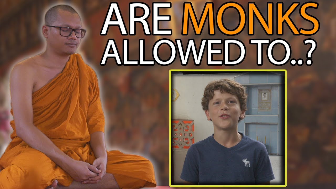 Real Monk Answers Questions From Tourists