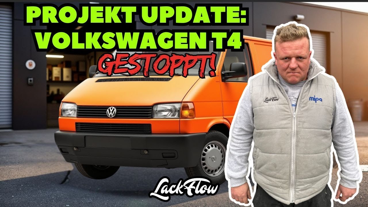 Projekt Updates: Volkswagen T4 gestoppt?! + Rostbek&auml;mpfung  mit @MaxSchlange MERCEDES!