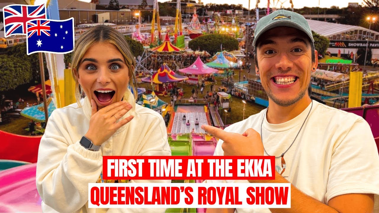 Brits Explore The EKKA – Brisbane’s Most Aussie Day Out!