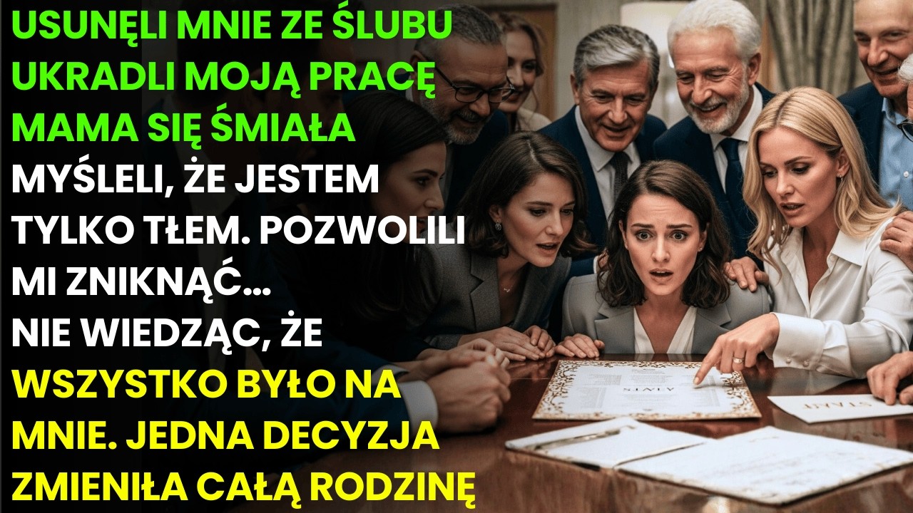 Rodzina zrobiła ze mnie „SŁUŻBĘ” — i USUNĘŁA mnie z wesela mojej siostry