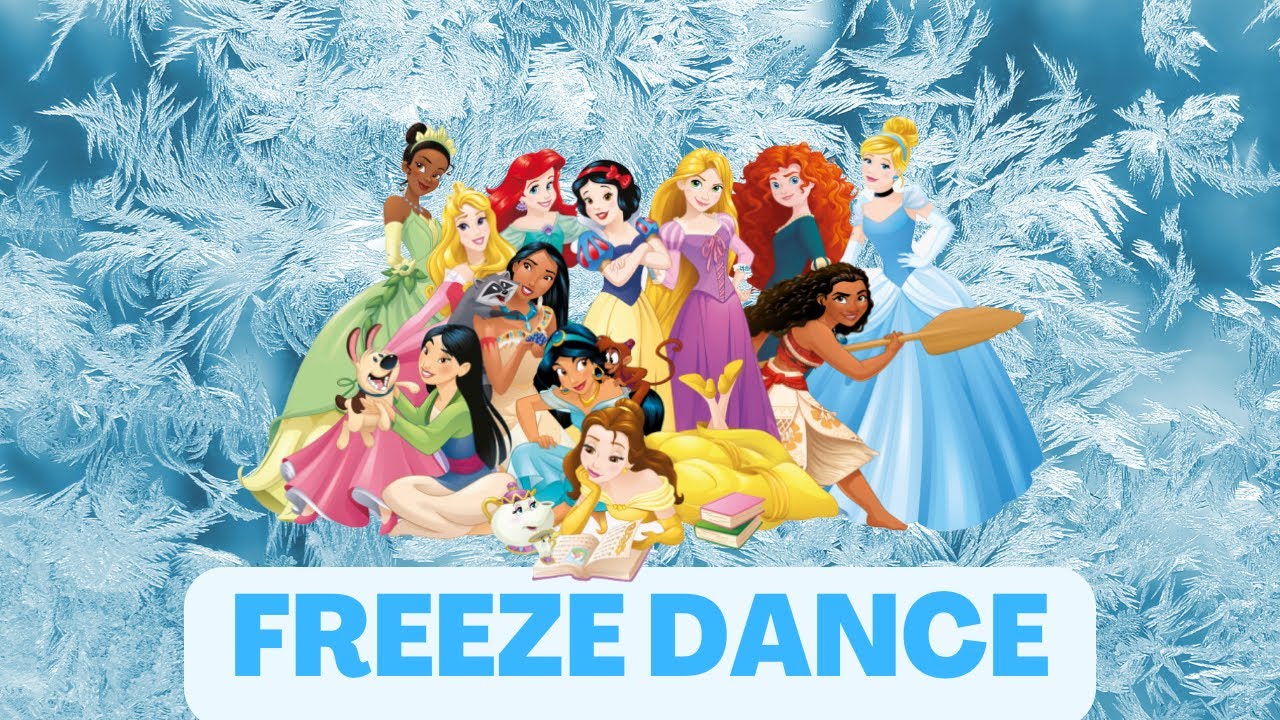 Princess Brain Break! Freeze Dance & Yoga for Kids!