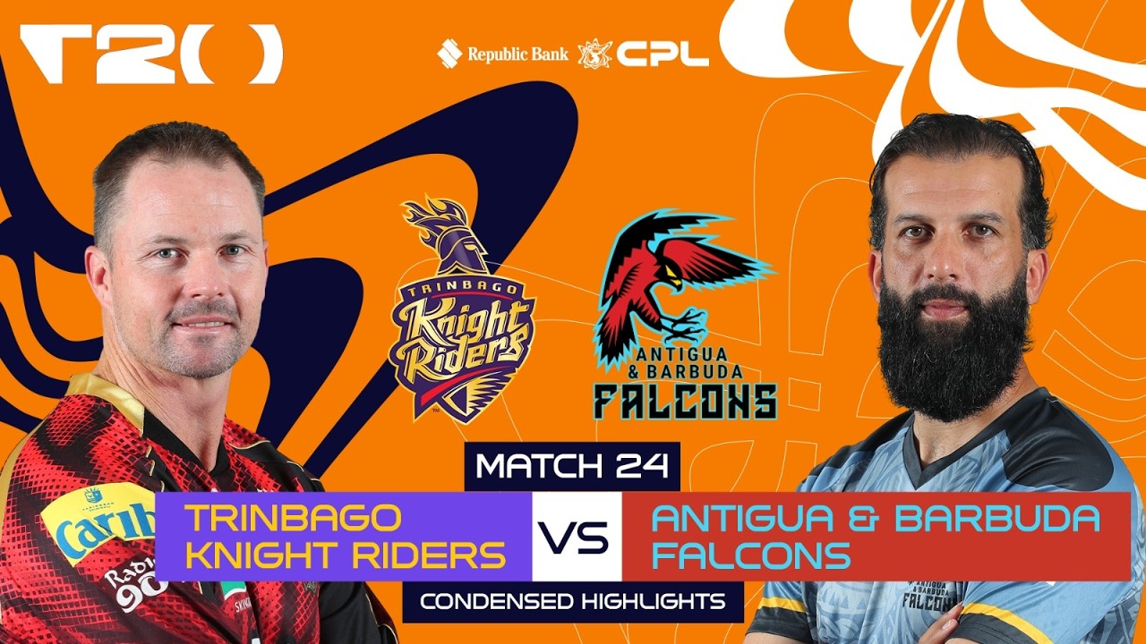 Condensed Match | Trinbago Knight Riders vs Antigua & Barbuda Falcons | CPL 2026