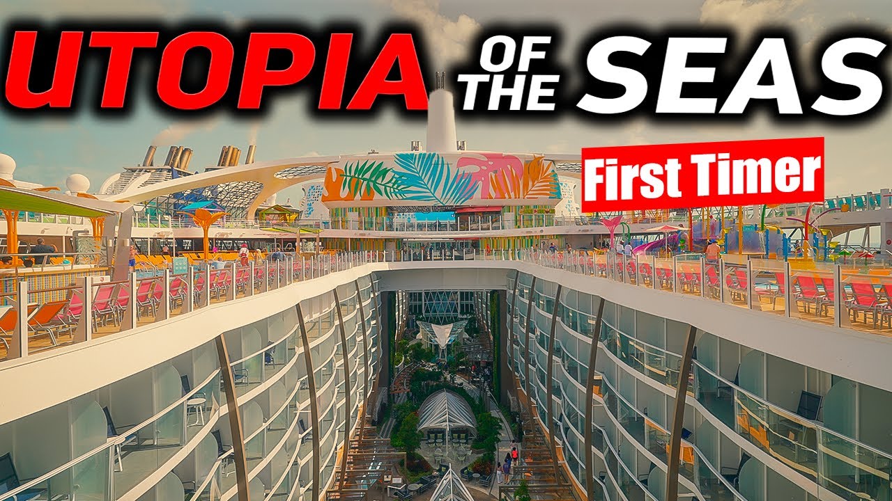 First Time Cruiser Boarding The World's Newest Cruise Ship! Utopia of The Seas Maiden Voyage