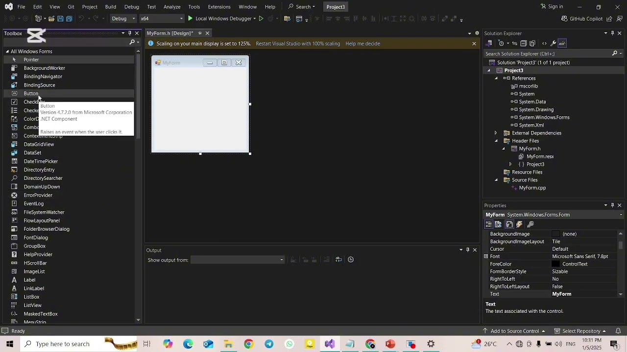 Designing A UI Based Program To Convert USD To LKR In Visual Studio C++ Program.