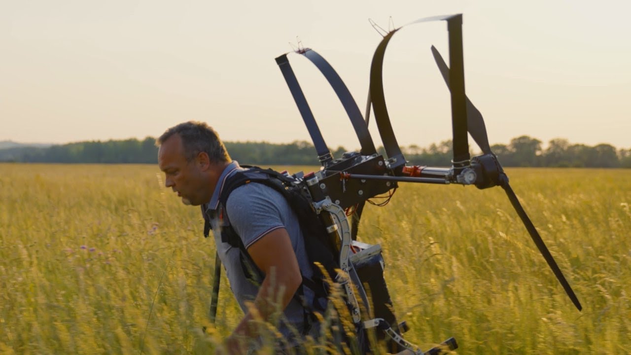 Dragonfly Paramotor : ULM électrique bi-moteur performant (4K)