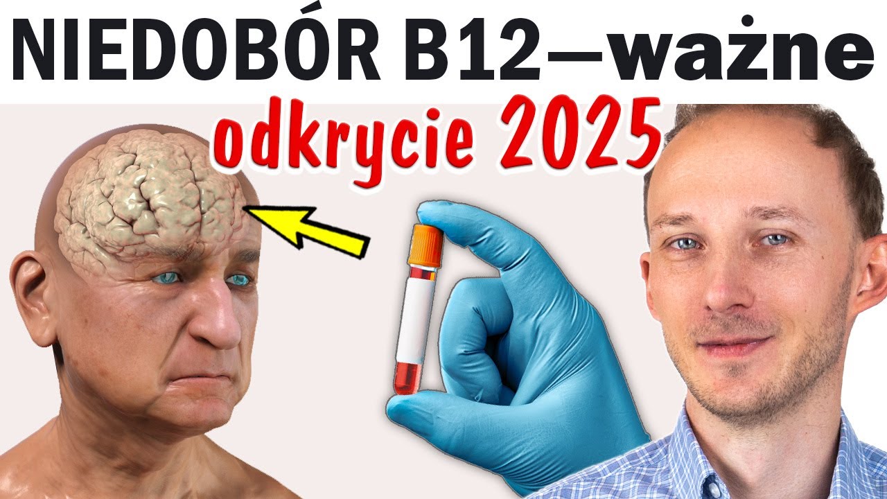 ⚠️ Ten poziom B12 po 50-tce uszkadza mózg nieodwracalnie