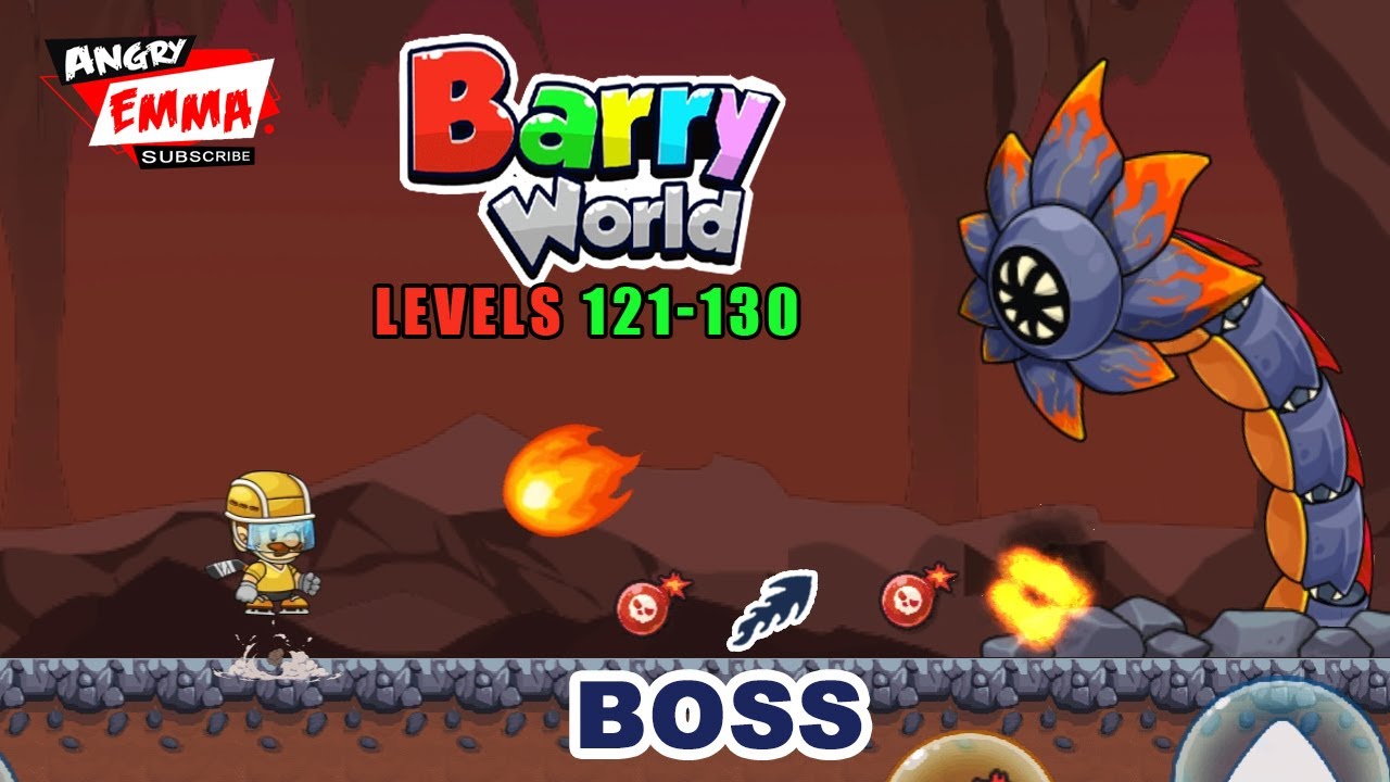 Barry World Adventure - Levels 121-130 + BOSS
