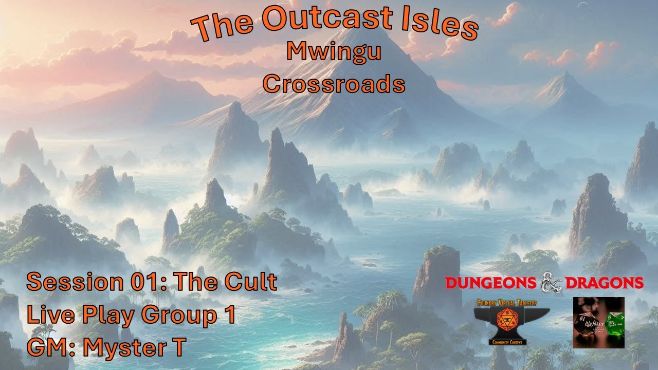Campaign 1 - Session 01 - The Cult - Foundry VTT - D&D 5e