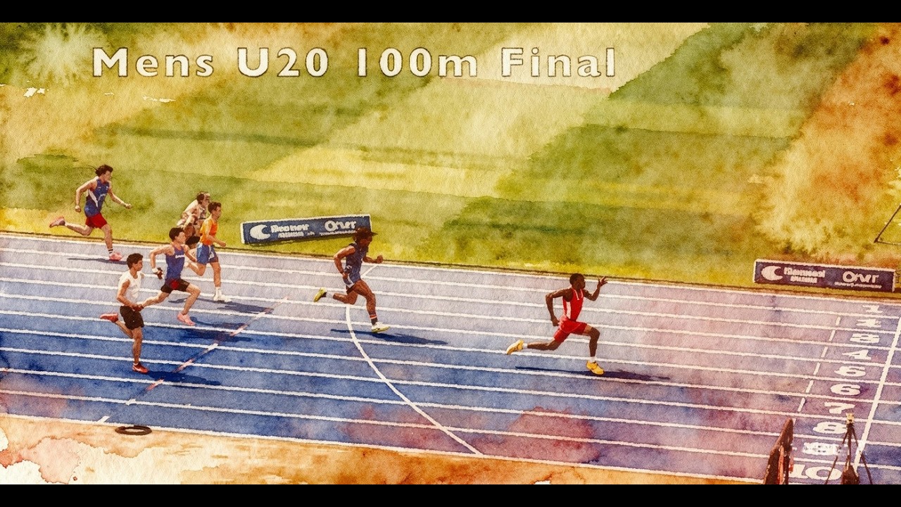 Gout Gout at the 2025 Queensland Athletics Championships