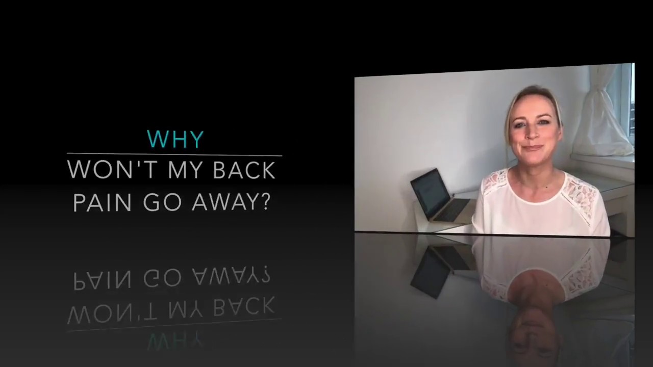 Why won't my back pain go away?