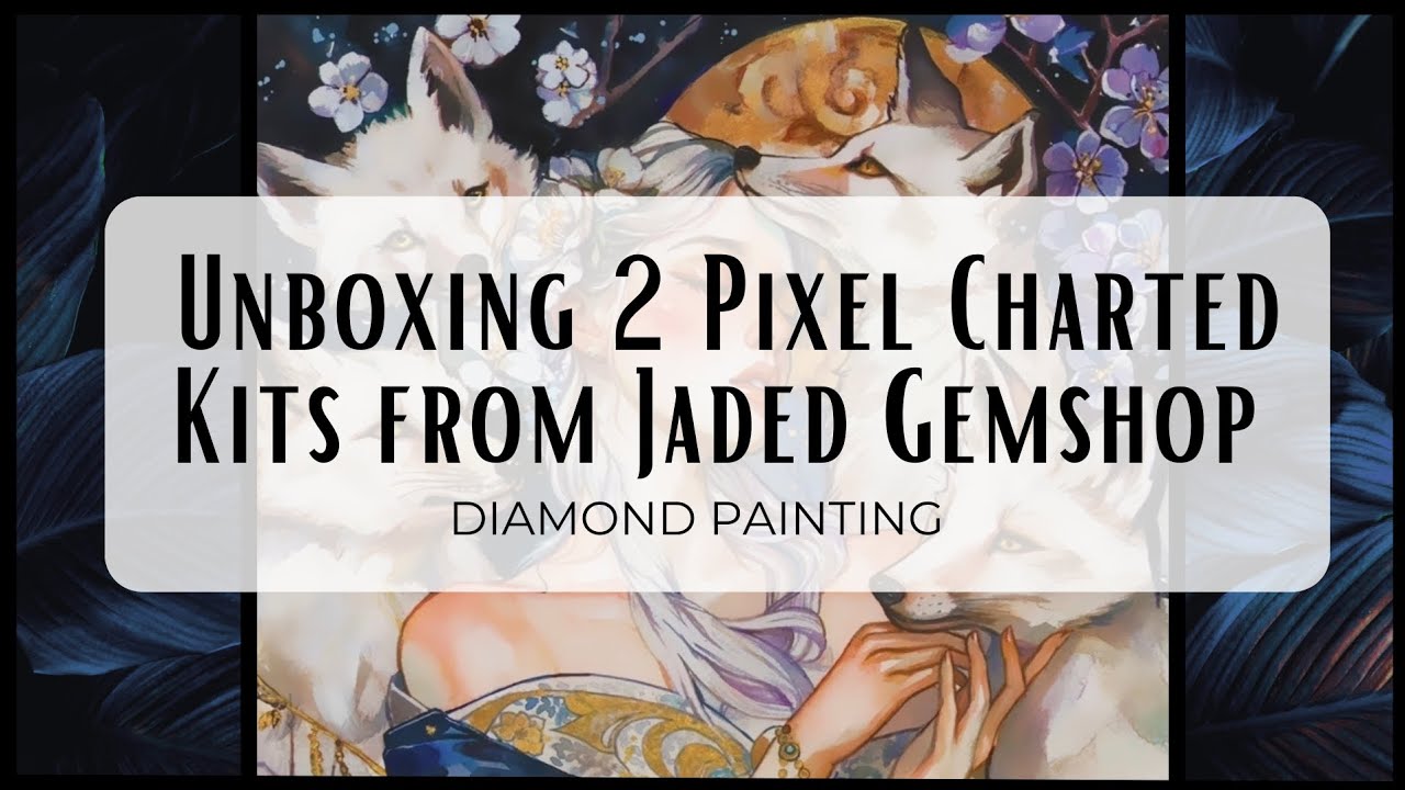 Я получила ДВА новых набора для пиксельной графики от Jaded Gemshop — давайте их распакуем 😍