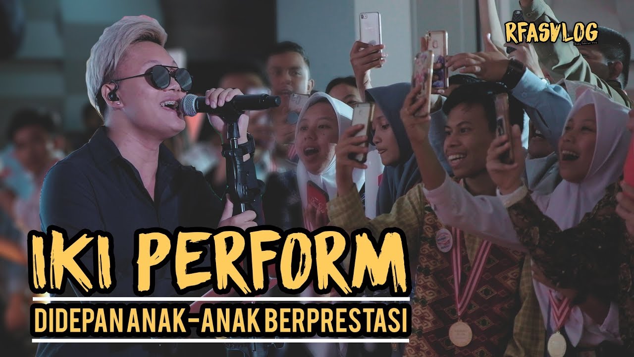 RFASVLOG - Iki Perform Didepan Anak-anak Berprestasi