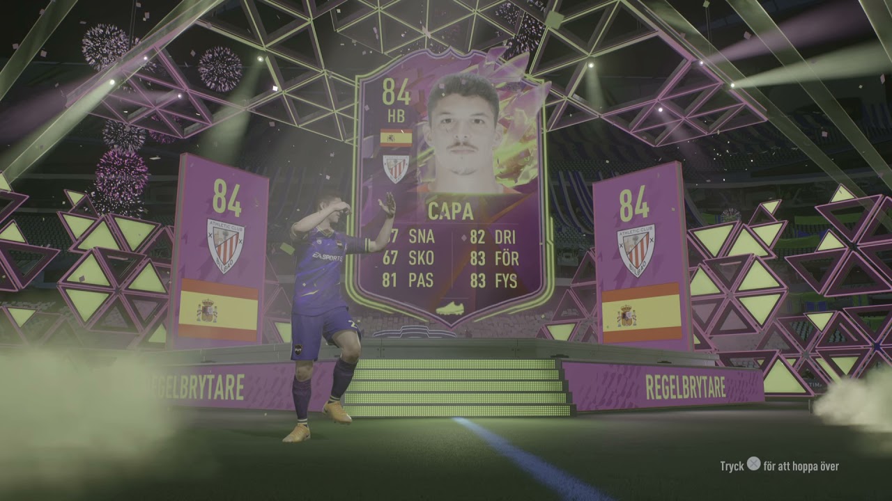 FIFA 22 walkout rulebreaker Capa in pack