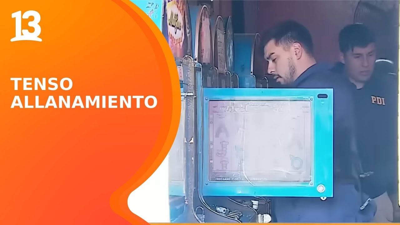 Tenso allanamiento a casino clandestino en la Pintana | Tu Día