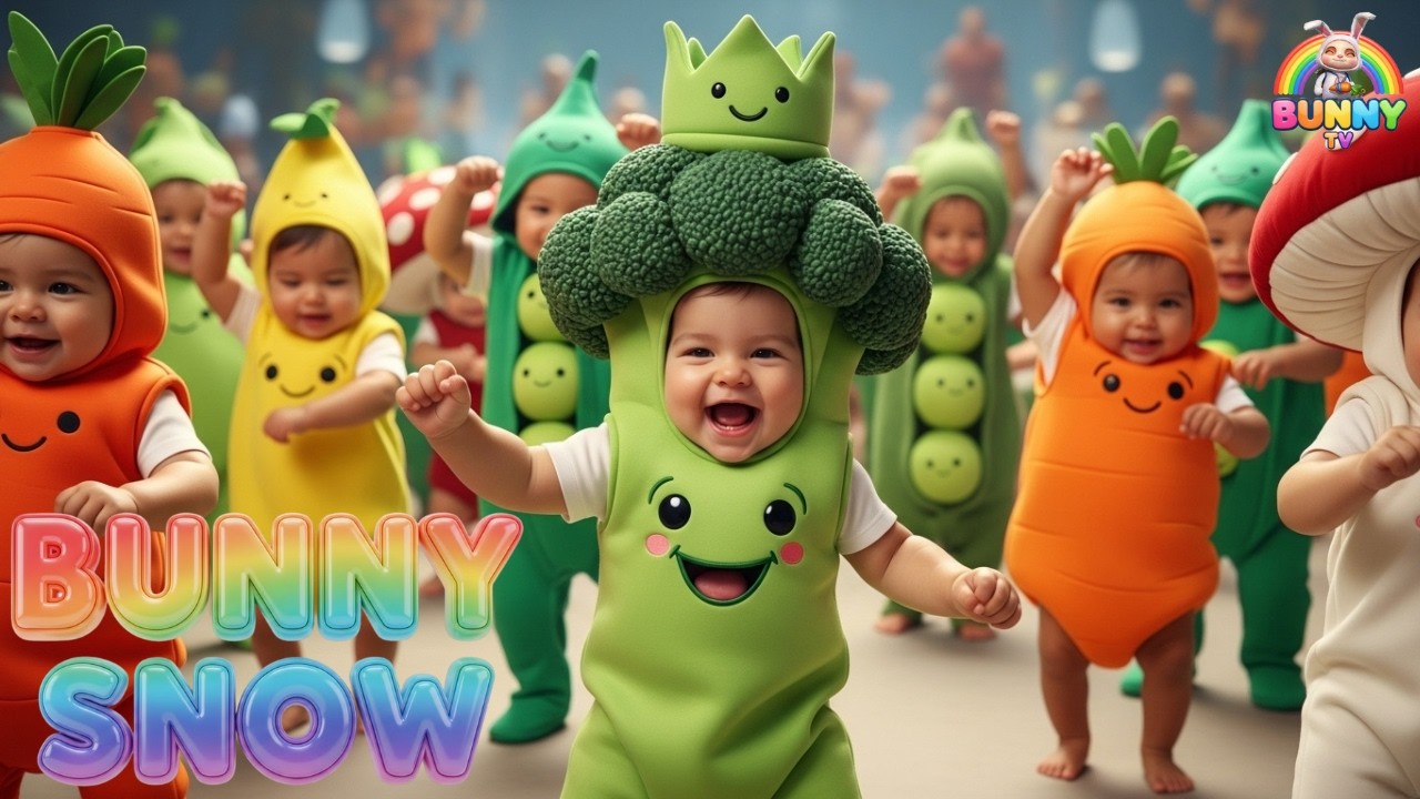 Dudi Dudi Dam Dam Remix 🎵 Fun Kids Dance Party  Bunny Snow