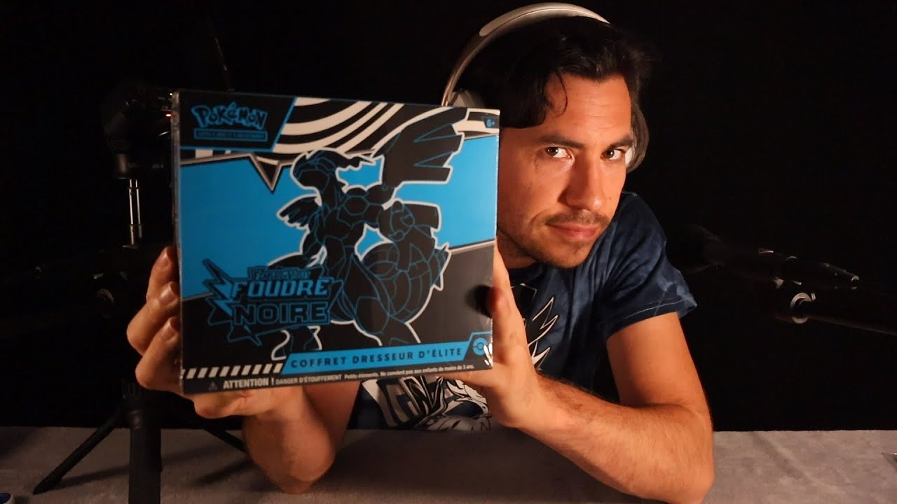 ASMR ETB Pokemon - ETB Foudre noire