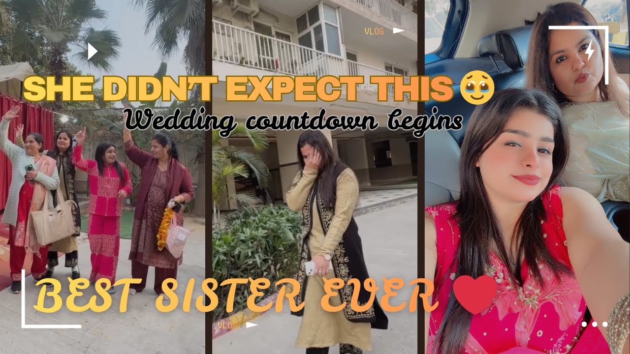 Surprising the Bride Before Her Wedding 💍🥁 | Dance, Dhol & Pure Happiness ❤️