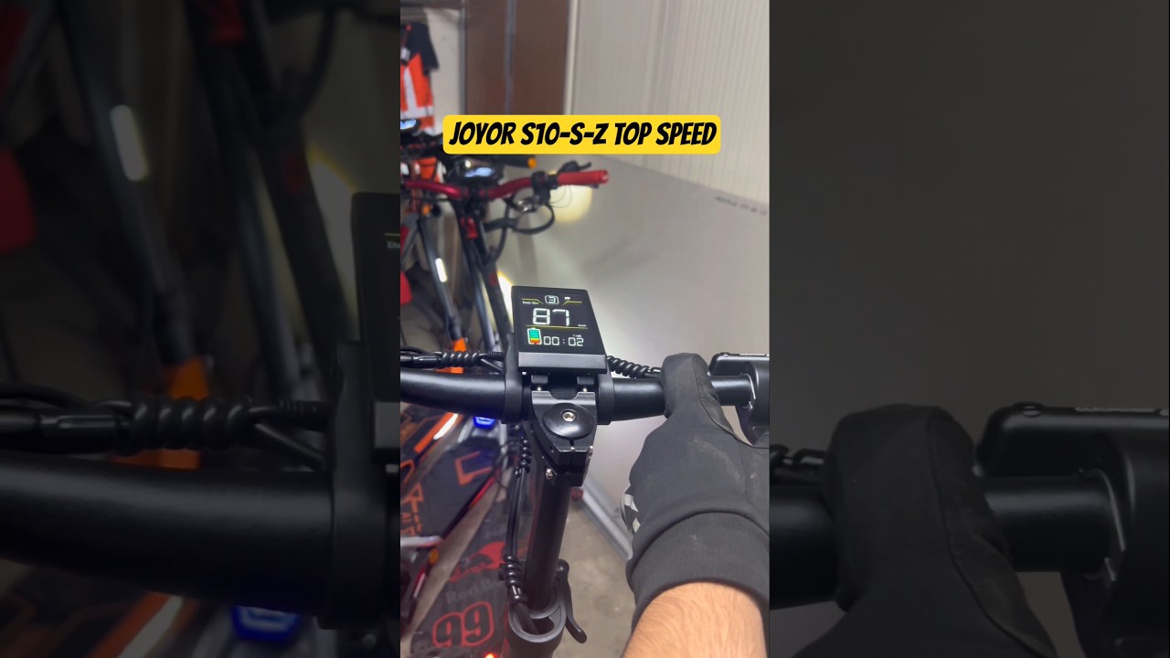 🔥 Joyor S10S-Z Top Speed 🛴 #joyor #escooter #topspeed #electricscooter #shortvideo #scooterlife