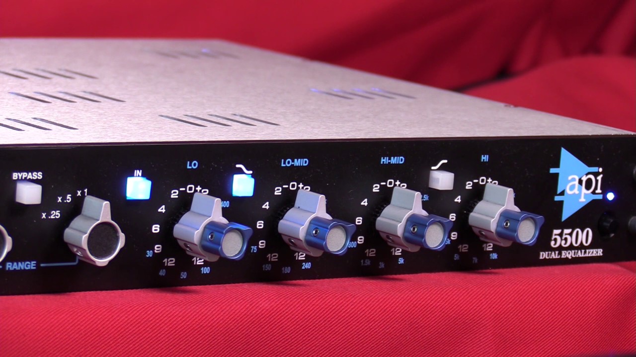The API 5500 Equalizer Review
