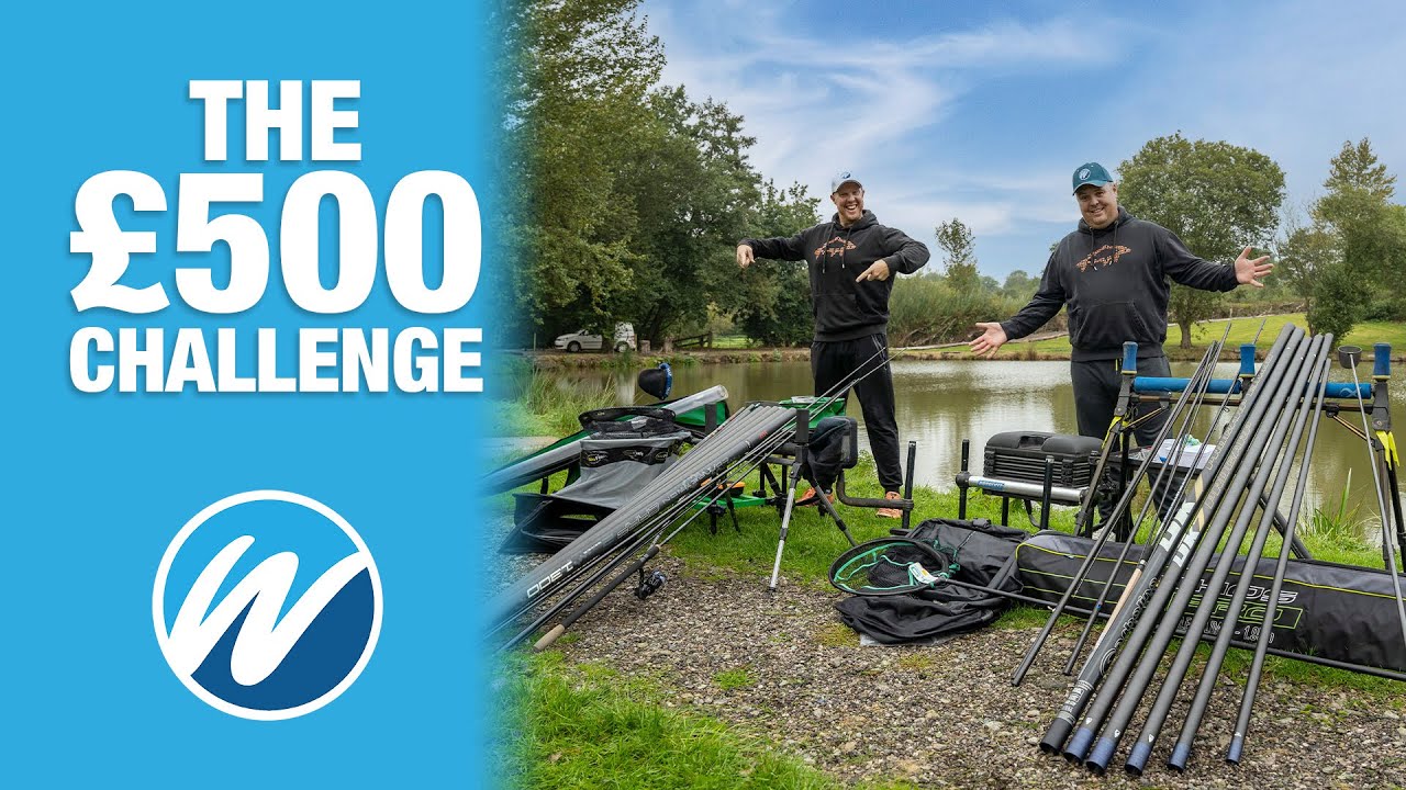 What Fishing Tackle Can You Get For £500? | Jamie Hughes Vs Andy May