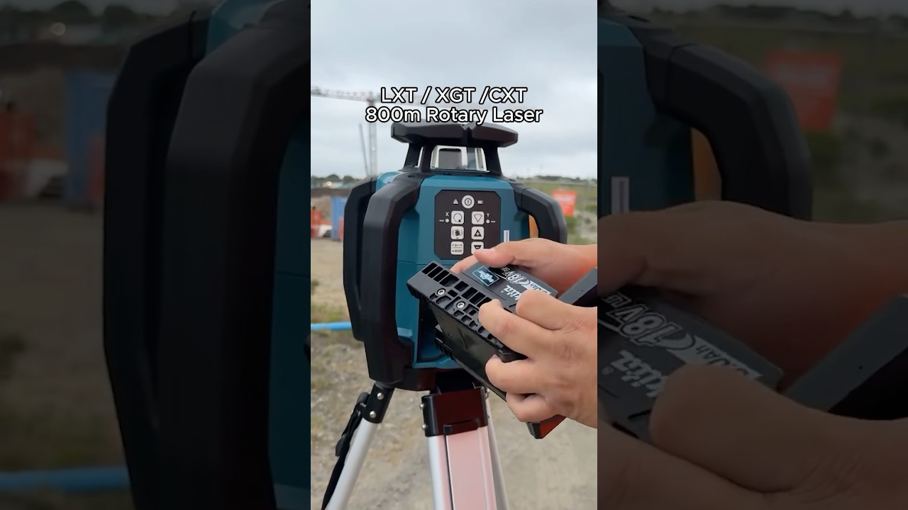 Makita NEW 18V LXT / 40Vmax XGT green line rotary laser #ukplanettools #makita #laser