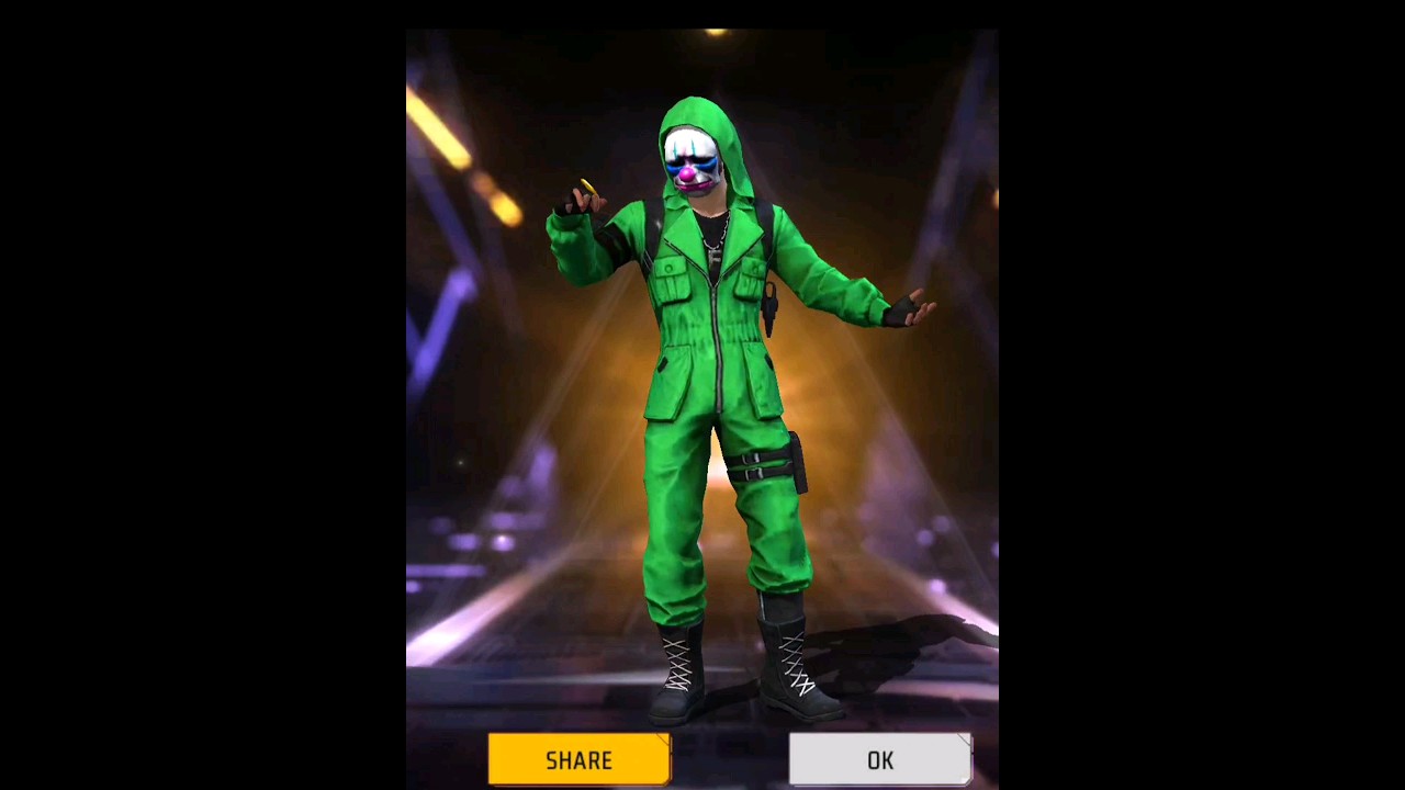 Green Criminal bundle ko he #freefire