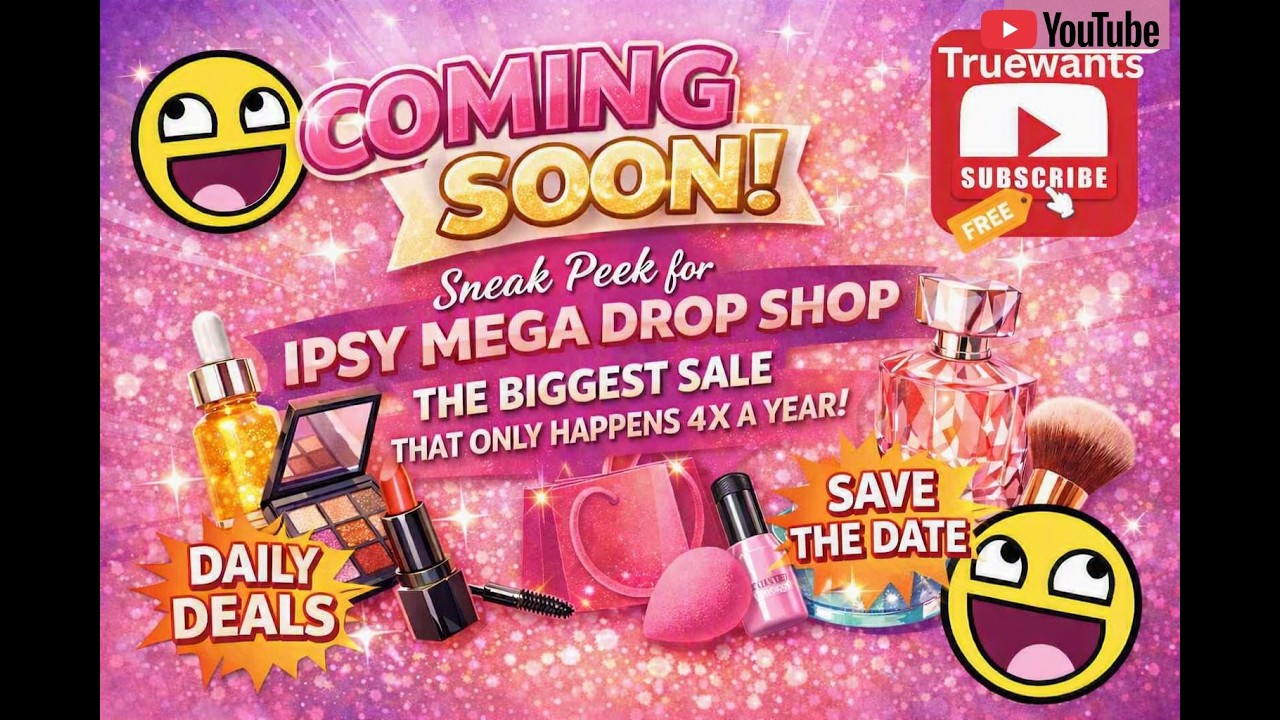 IPSY AUGUST 2026 SPOILERS 🔥 MEGA DROP SHOP Sneak Peeks, Daily Deals & Save The Date | My Sale Tips!