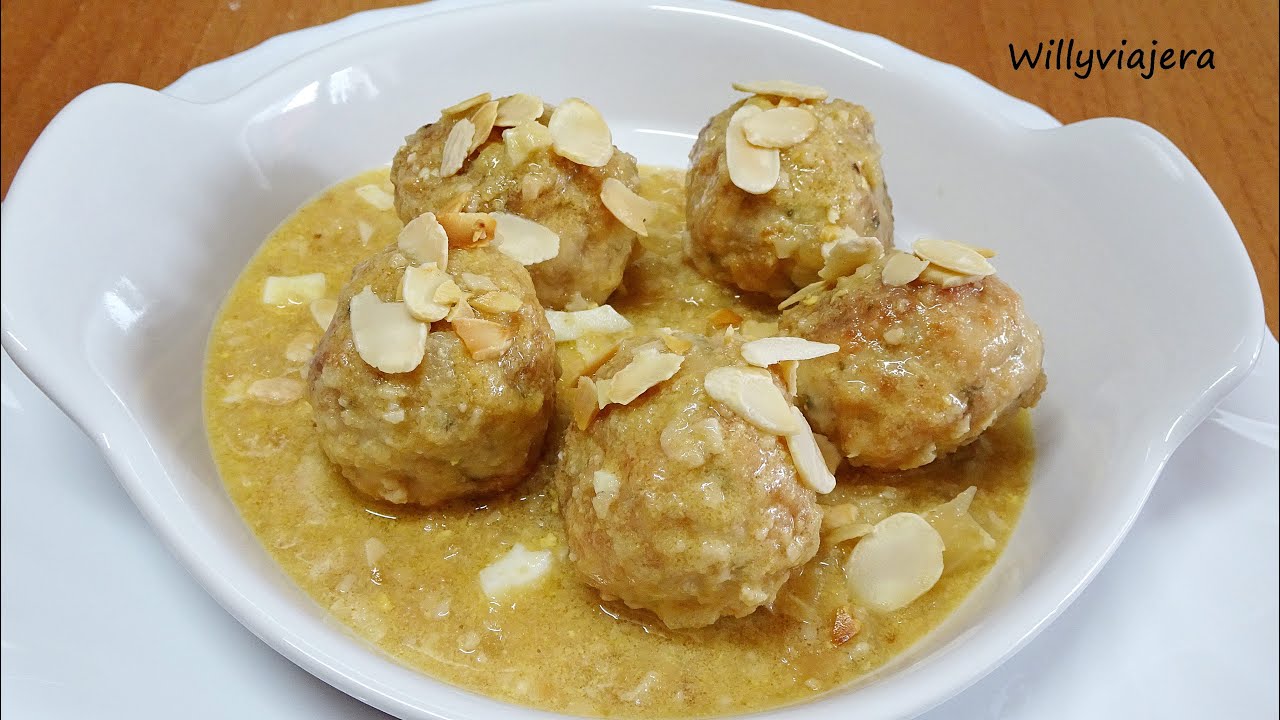 🐓ALBÓNDIGAS DE POLLO EN PEPITORIA😋Las has probado ya?