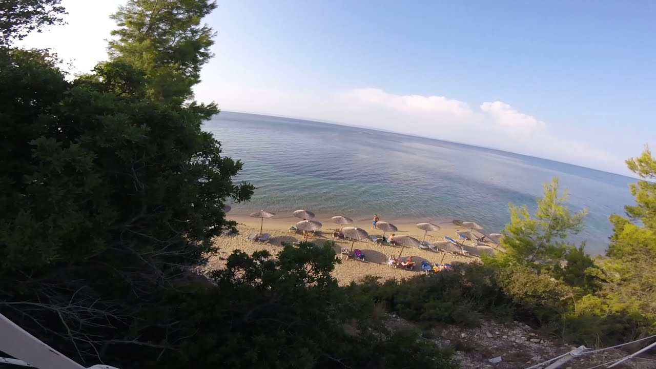 🇬🇷 Bianco Olimpico Beach Resort:  дорога на ПЛЯЖ …#халкидики   #halkidiki