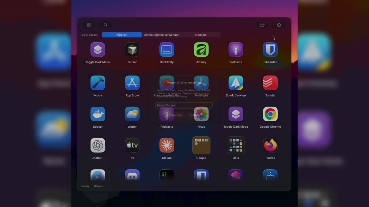 MacOS 26 Launcher Alternative. Don't sleep on this one!