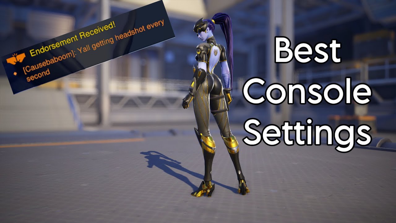 *NEW* The BEST Console Widowmaker Settings For Smooth Aim & Tracking In Overwatch 2!