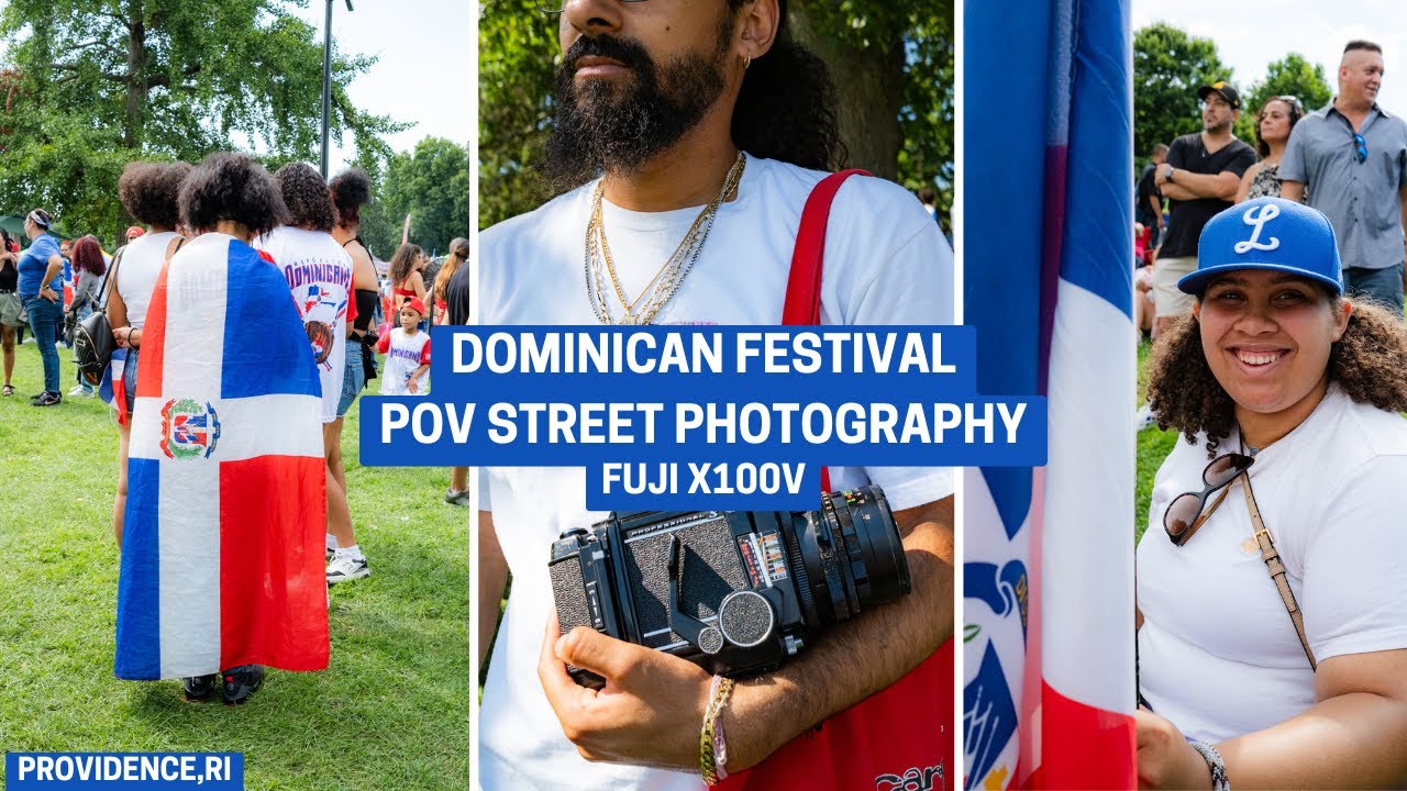 Hectic POV Street Photography at the Dominican Festival (shot on Fuji X100V)