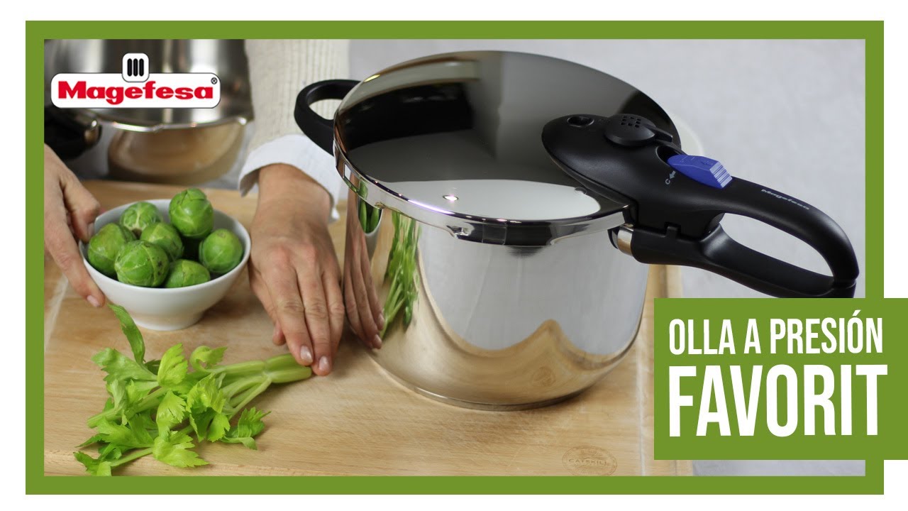 USO y MANEJO de la OLLA a PRESIÓN FAVORIT I MAGEFESA 👨‍🍳👩🏻‍🍳