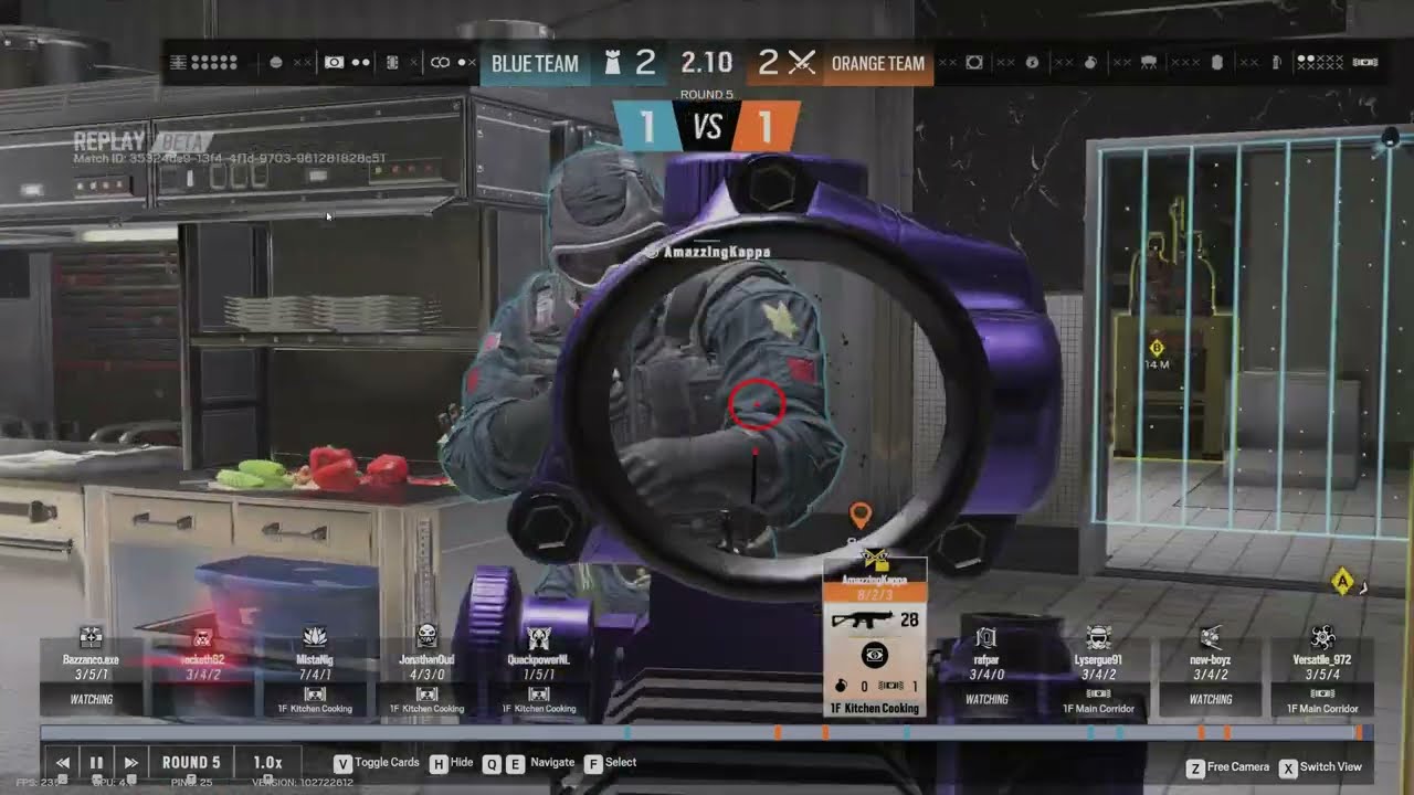 R6 RANKED IQ 1V3 CLUTCH   KAFE DOSTOYEVSKY 1F