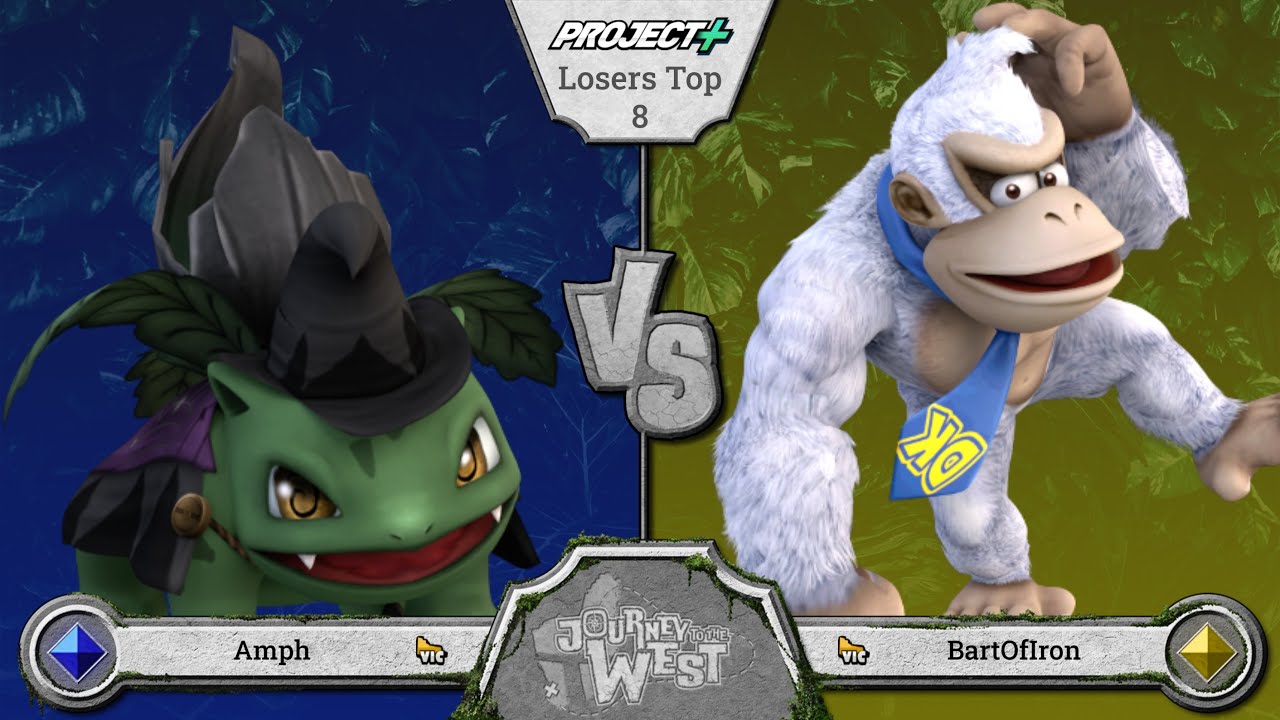 Amph (Ivysaur) vs BartOfIron (Donkey Kong) | Losers Top 8 | Journey to the West