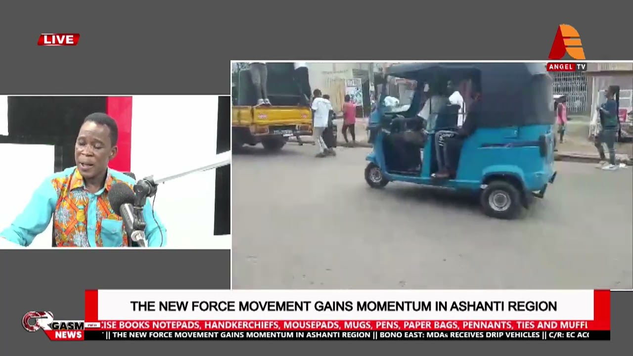 #orgasmnews: THE NEW FORCE MOVEMENT GAINS MOMENTUM IN ASHANTI REGION