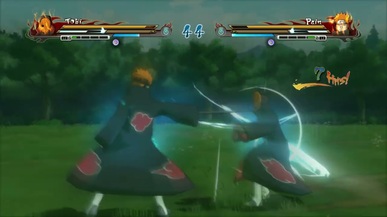 Tobi vs Pain - Naruto Shippuden Ultimate Ninja Storm Revolution