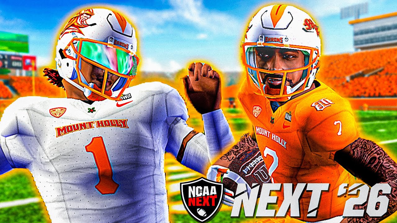QUARTERBACK DRAMA? 😱 | NCAA FOOTBALL 06 NEXT - MOUNT HOLLY BARONS DYNASTY