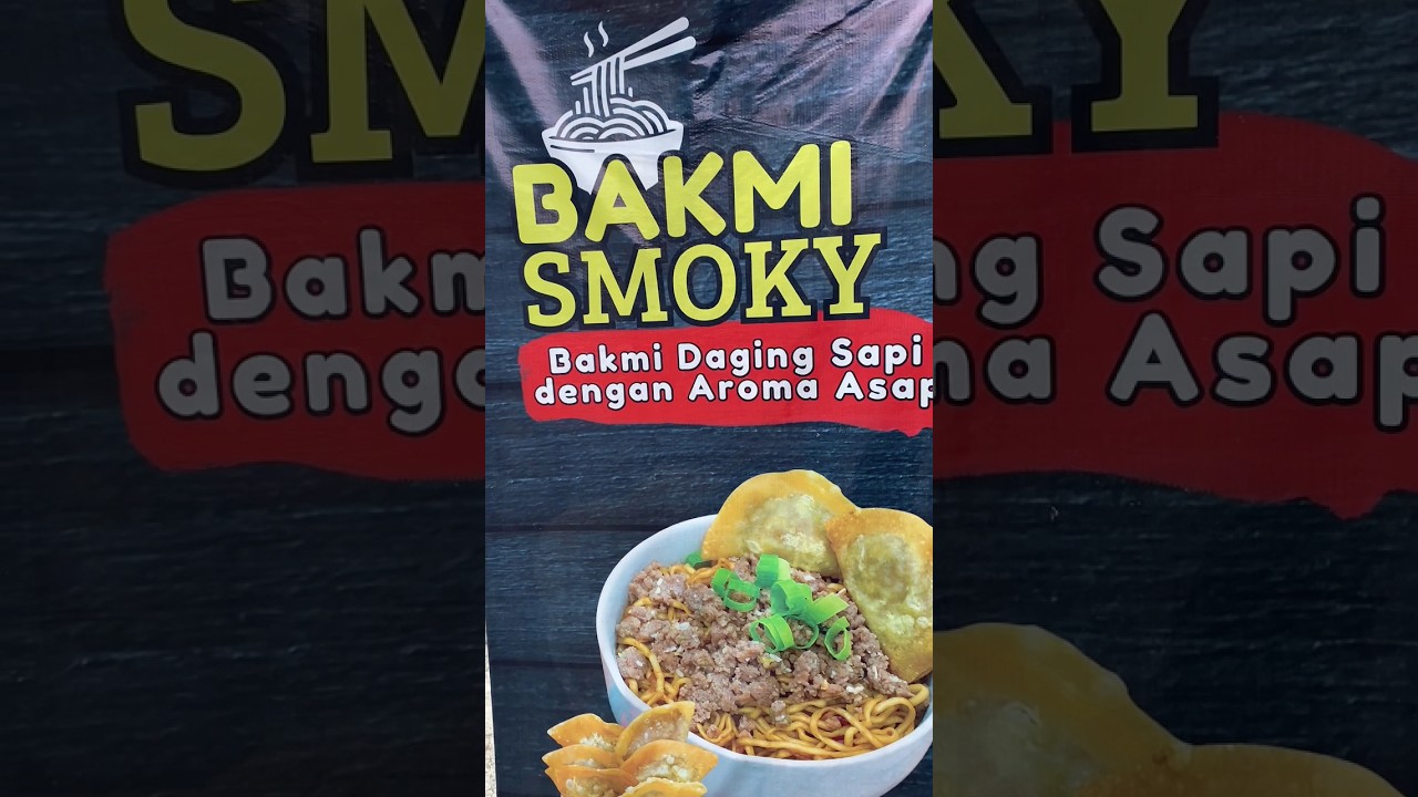 Pertama mie yamin dan chilli oil aroma smoky di indonesia