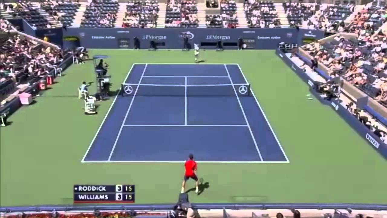 Throwback Highlights: Rhyne Williams vs Andy Roddick (2012 USO)