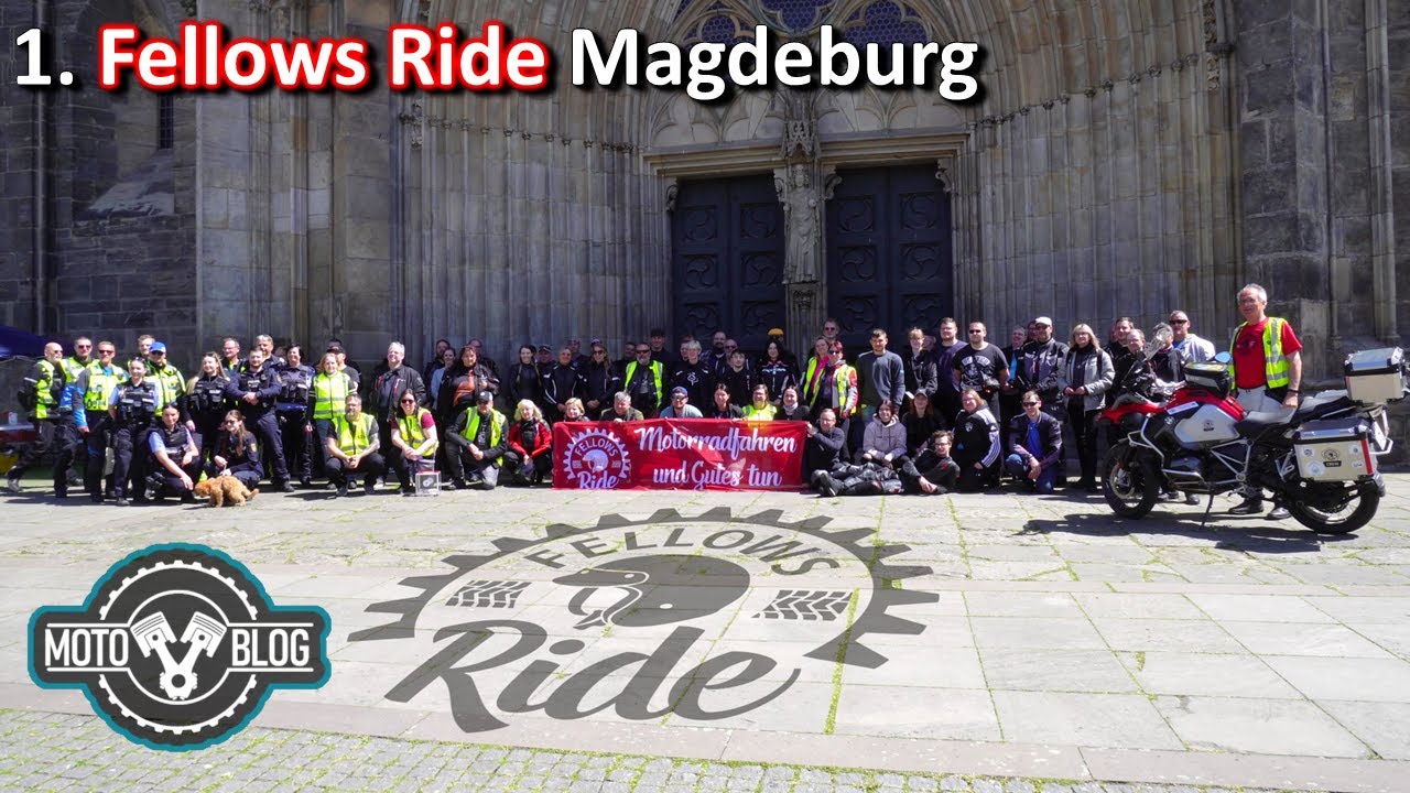 Der erste Fellows Ride in Magdeburg ist ein Erfolg!