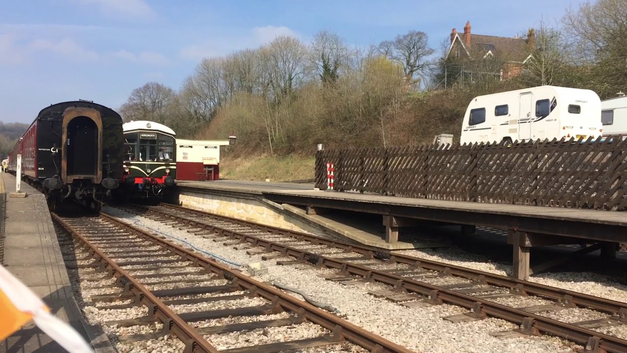 Ecclesbourne Valley Railway on the 30th of March 2019